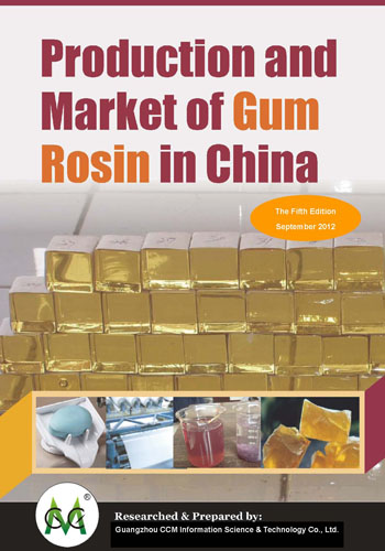 Production and Market of Gum Rosin in China